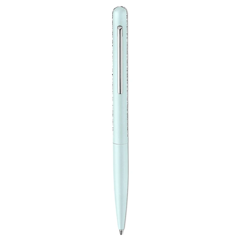 Shimmer ballpoint pen, Green, Green lacquered, chrome plated by SWAROVSKI