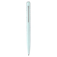 Shimmer ballpoint pen, Green, Green lacquered, chrome plated by SWAROVSKI