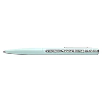 Shimmer ballpoint pen, Green, Green lacquered, chrome plated by SWAROVSKI