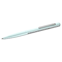Shimmer ballpoint pen, Green, Green lacquered, chrome plated by SWAROVSKI