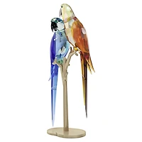 Jungle Beats Parrot Couple Bell & Brio by SWAROVSKI