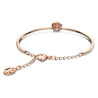 Una bangle, Round cut, Purple, 18K rose gold finish