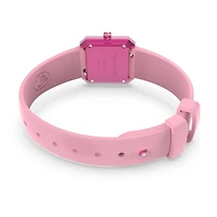 Watch, Silicone strap, Pink by SWAROVSKI