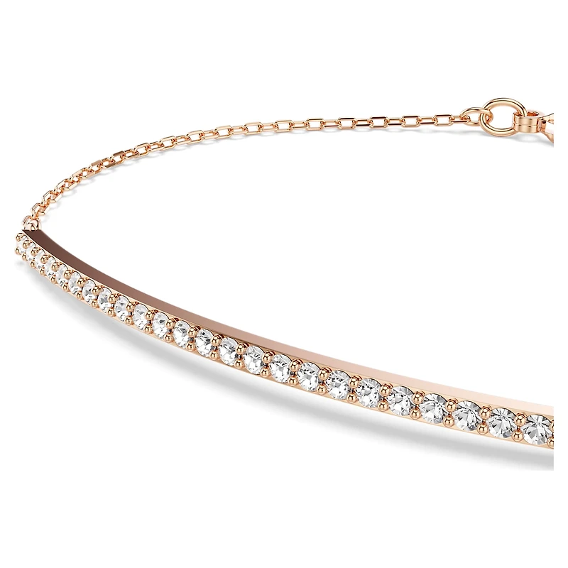 Only bracelet, White, 18K rose gold finish