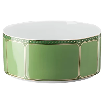 Signum serving bowl, Porcelain, Large, Green