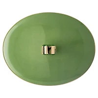 Signum coffee pot, Porcelain, Green by SWAROVSKI