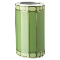Signum vase, Porcelain, Large, Green by SWAROVSKI