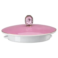 Signum teapot, Porcelain, Small, Pink by SWAROVSKI