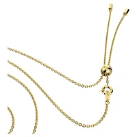 Generation pendant, White, Gold-tone plated by SWAROVSKI