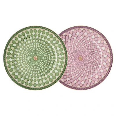 Signum plate set, Porcelain, Medium, Multicolored