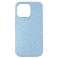 High smartphone case, iPhone® 13 Pro, Blue by SWAROVSKI