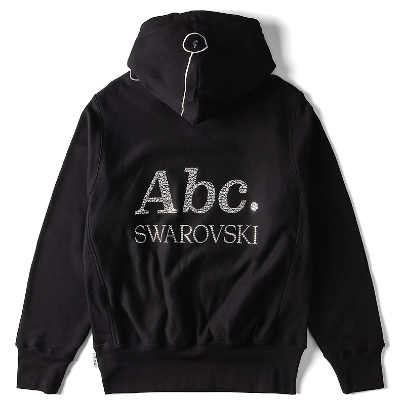 ADVISORY BOARD CRYSTALS, Dazzling Colorless Objects hoodie, Black by SWAROVSKI