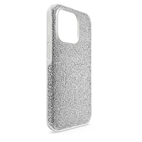 High smartphone case, iPhone® 14 Pro Max, Silver Tone