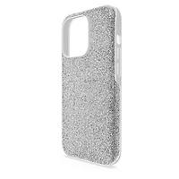 High smartphone case, iPhone® 14 Pro Max, Silver Tone