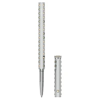 SCS ballpoint pen, Statement, Silver Tone, Chrome plated by SWAROVSKI