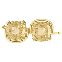 Harmonia extender, Cushion cut, Gold tone, 18K gold finish