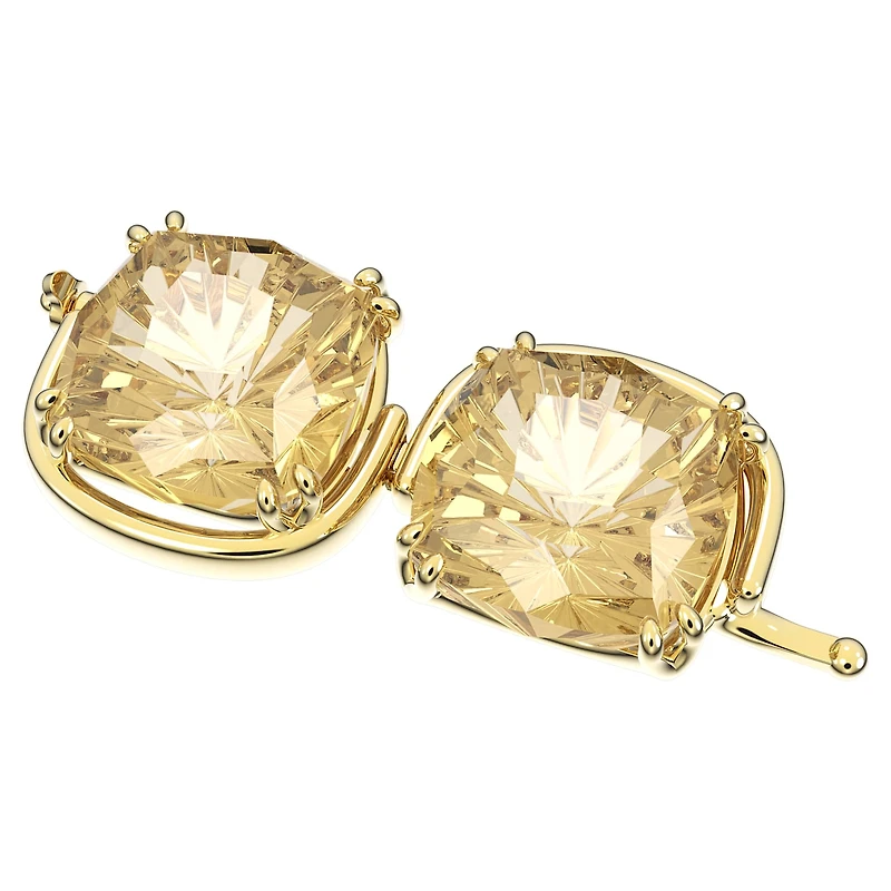 Harmonia extender, Cushion cut, Gold tone, 18K gold finish