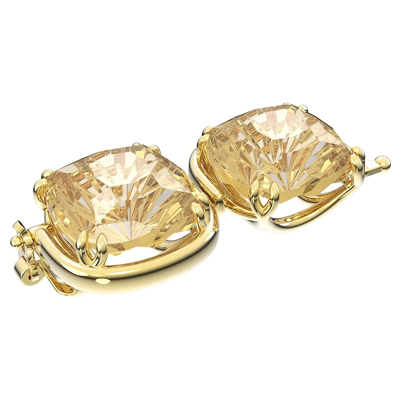 Harmonia extender, Cushion cut, Gold tone, 18K gold finish