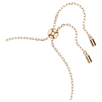 Magic bracelet, Angel, White, 18K rose gold finish
