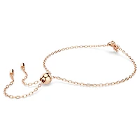 Magic bracelet, Angel, White, 18K rose gold finish