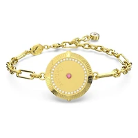 Zodiac bracelet, Cancer, Gold tone, Gold-tone plated by SWAROVSKI
