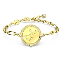 Zodiac bracelet, Virgo, Gold tone, Gold-tone plated by SWAROVSKI