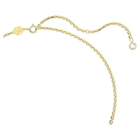 Elegance of Africa necklace, Flower, Multicoloured, Gold-tone plated by SWAROVSKI