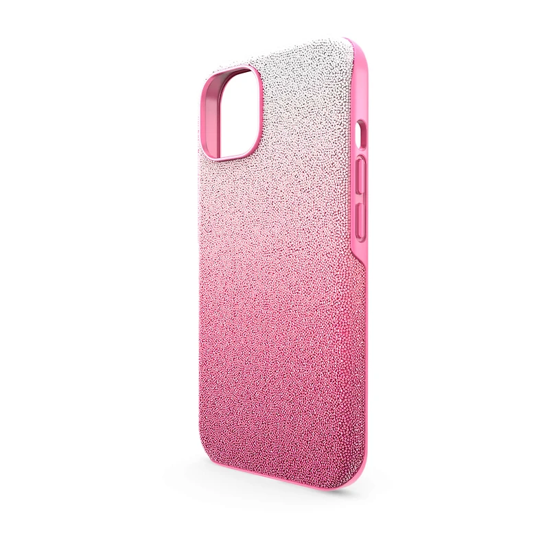 High smartphone case, Colour gradient, iPhone® 14, Pink by SWAROVSKI