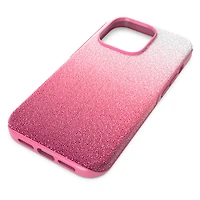 High smartphone case, Color gradient, iPhone® 14 Pro, Pink