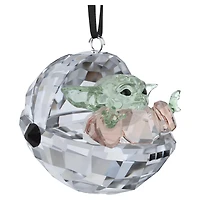 Star Wars The Mandalorian Grogu Ornament by SWAROVSKI