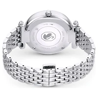 Crystalline wonder watch, Swiss Made, Metal bracelet, Silver tone, Stainless steel by SWAROVSKI
