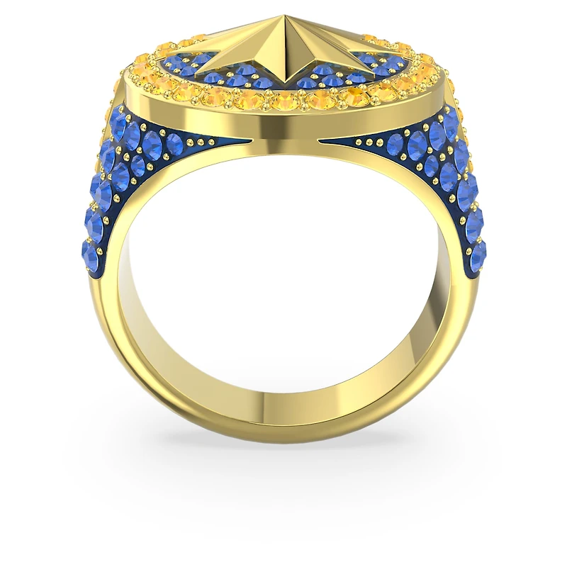 Captain Marvel © MARVEL ring, Multicolored, Gold-tone plated by SWAROVSKI