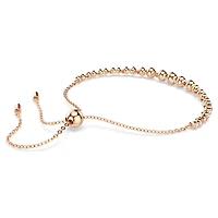 Imber Emily bracelet, Mixed round cuts, Pink, 18K rose gold finish