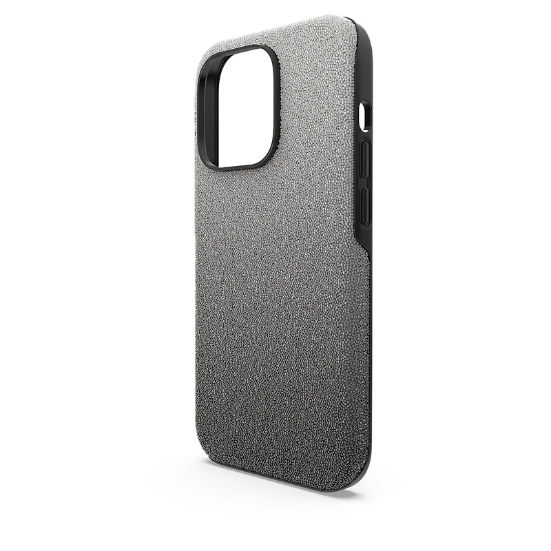 High smartphone case, Colour gradient, iPhone® 14 Pro, Black by SWAROVSKI