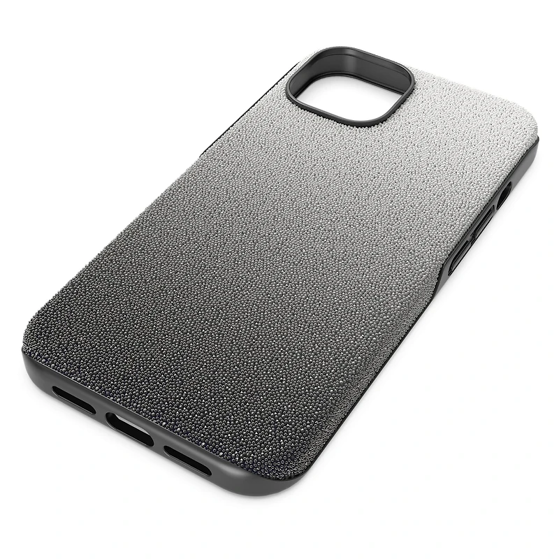 High smartphone case, Colour gradient, iPhone® 14, Black by SWAROVSKI