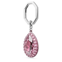 Key ring, Pear cut, Pink by SWAROVSKI