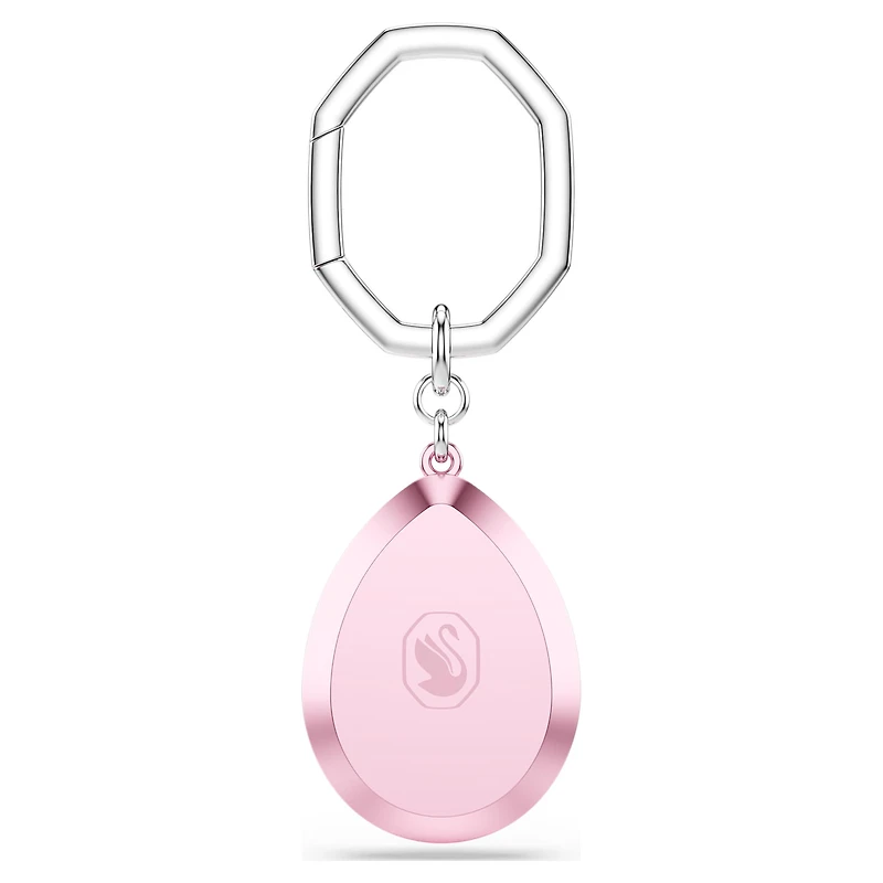 Key ring, Pear cut, Pink