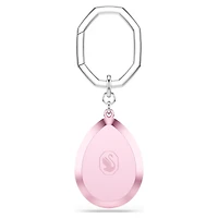 Key ring, Pear cut, Pink