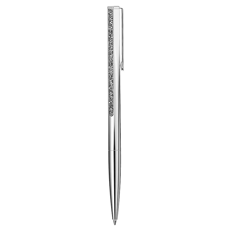 Shimmer ballpoint pen, Silver Tone, Chrome plated by SWAROVSKI