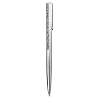 Shimmer ballpoint pen, Silver Tone, Chrome plated by SWAROVSKI