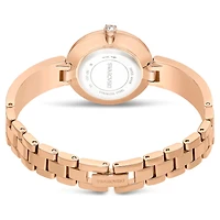 Illumina watch, Swiss Made, Metal bracelet, Gold tone