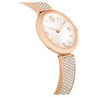 Illumina watch, Swiss Made, Metal bracelet, Gold tone