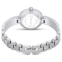 Illumina watch, Swiss Made, Metal bracelet, Silver Tone, Stainless steel by SWAROVSKI