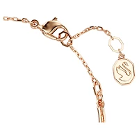 Sublima bangle, Moon, Multicoloured, 18K rose gold finish