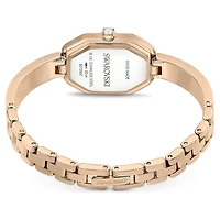 Dextera bangle watch, Swiss Made, Metal bracelet, Gold tone