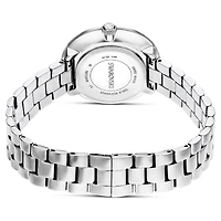 Certa watch, Swiss Made, Metal bracelet, Silver tone, Stainless Steel by SWAROVSKI