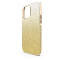 High smartphone case, Colour gradient, iPhone® 14 Pro Max, Gold tone by SWAROVSKI