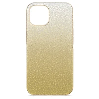 High smartphone case, Colour gradient, iPhone® 14, Gold tone by SWAROVSKI