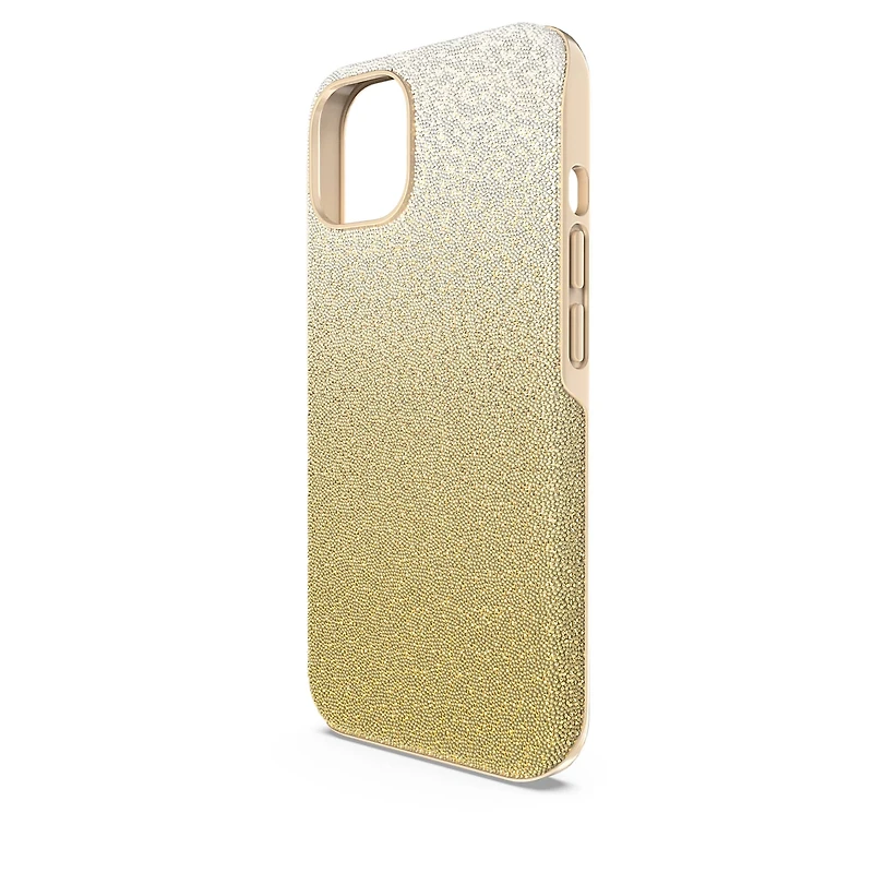 High smartphone case, Colour gradient, iPhone® 14, Gold tone by SWAROVSKI