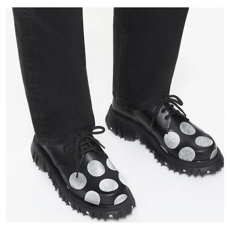 Phileo 005 Crystal Derby shoe, Black by SWAROVSKI